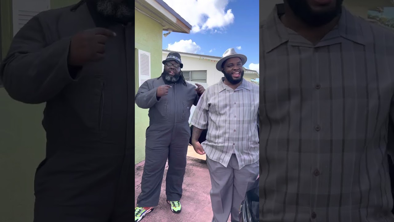 Big Sweet and Earl (@teddy2stupid) checking out nephews car 🤦🏽‍♂️🤦🏽‍♂️🚗 @duckedoffdarius