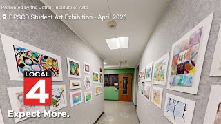 Detroit students’ art exhibit returns to DIA