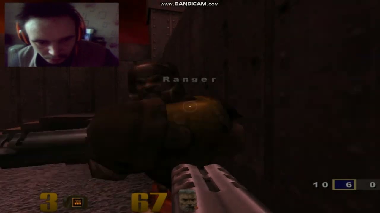 Quake 3: Arena. Tier 1. Map Q3DM1.