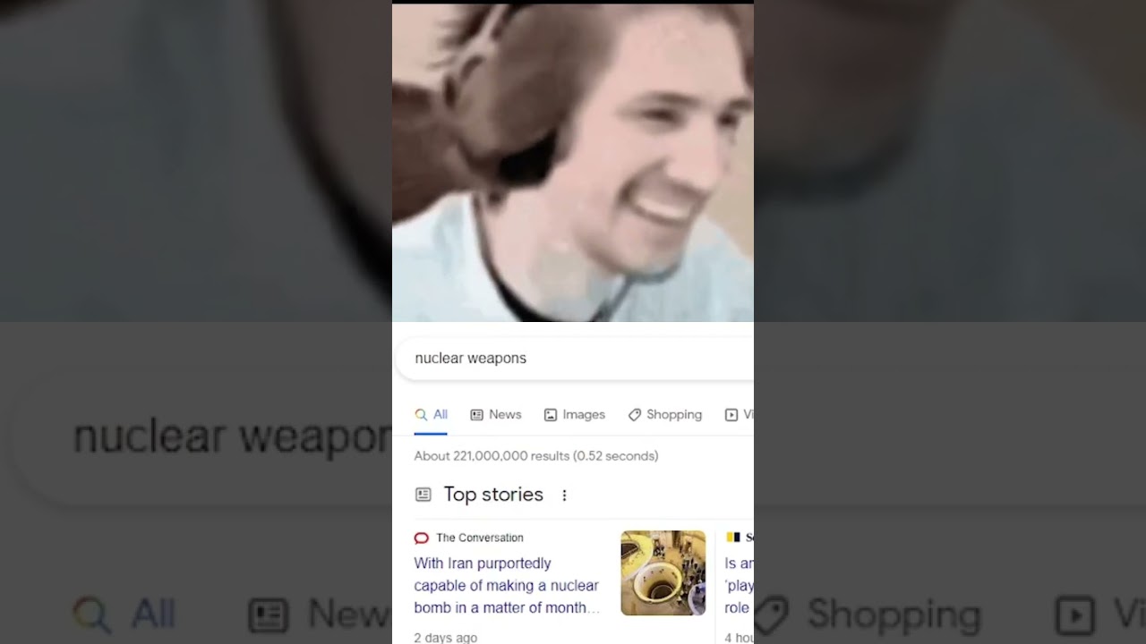 Nuclear Weapons XQC Meme #shorts
