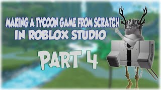 How To Make A TYCOON Game in ROBLOX Studio [PART.4 GUI's]