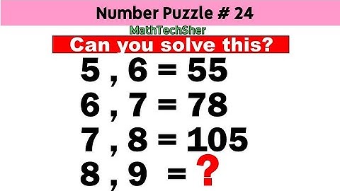 IQ Test | Brain Teaser Time! 🧩 | NUmber Puzzle Challenge! #mathquiz #mathchallenge #mathpuzzle