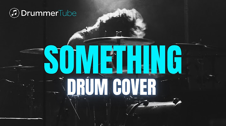Something Drums version - Drums performance video thumbnail