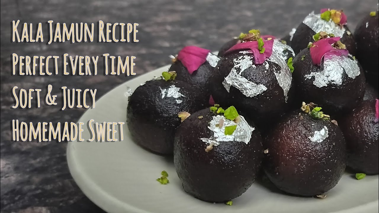 Kala Jaamun | परफेक्ट काला जामुन बनाने की पूरी विधि | काला जामुन घर पर बनाएं
