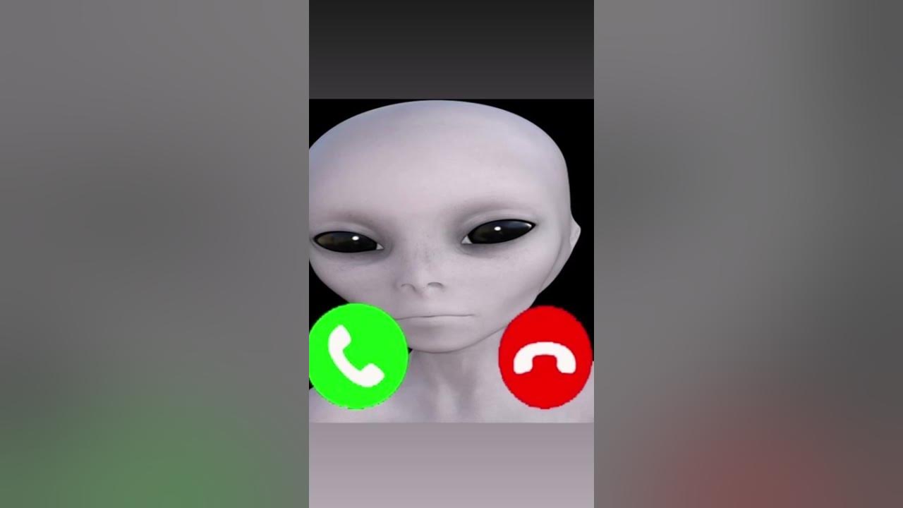 pick up. #ring #call #alien