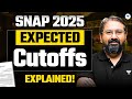 SNAP 2025 Expected Cutoffs EXPLAINED! 🎯 Score Required for 99+ %ile