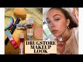 Affordable drugstore makeup look ✨