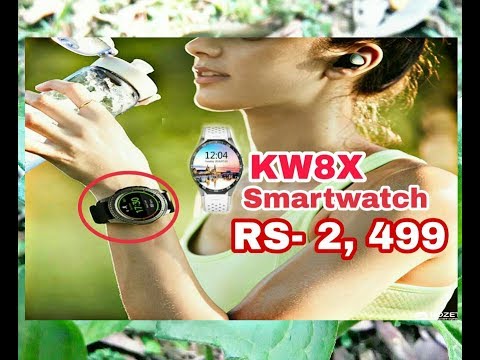 KW8X Smartwatch With Camera + EarPod, compatible with both Android & Ios || smartwatch ||