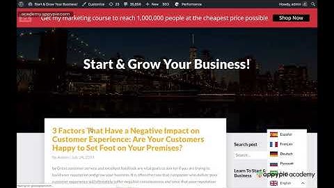 How to translate your website language using Weglot?: Lesson 38