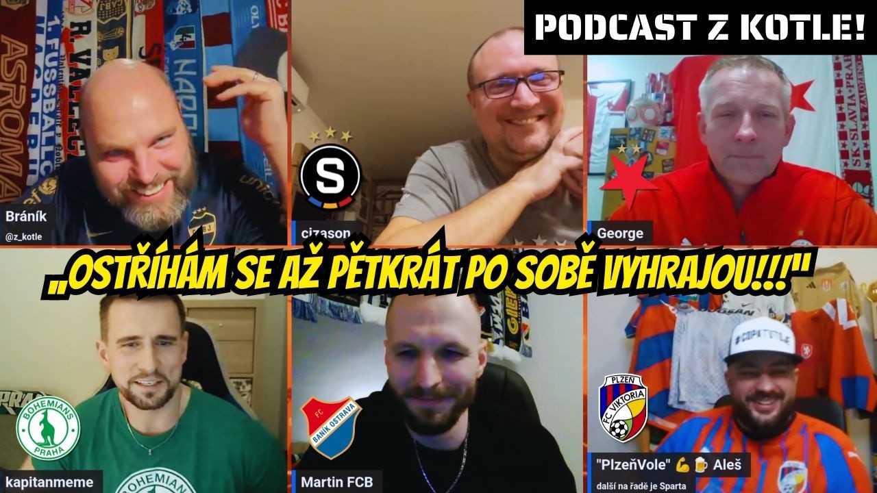 PODCAST🎙️Z KOTLE! #130 Galásek OUT! Slavia, Sparta i Plzeň vyhráli! Slabší návštěvy...