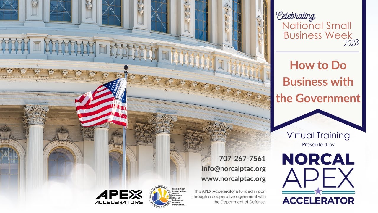 How to Do Business With the Government - Introductory Training - YouTube