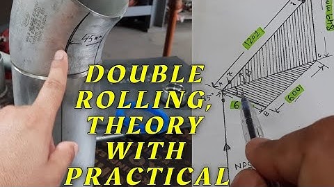 Piping Isometric Double Rolling Horizontal and Vertical Drawing ||  How to read Vertical Rolling.