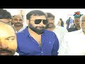 Nara Rohit in Vijayawada to watch NTR Kathanayakudu