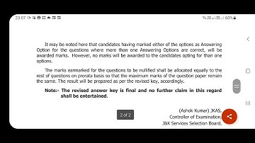 JKSSB Accounts assistant revised answer key|draftsman result| #jkssb #jkssbaccountsassistant