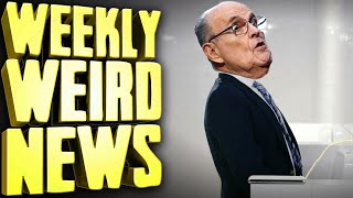 Rudy Giuliani Caught Pissing - Weekly Weird News