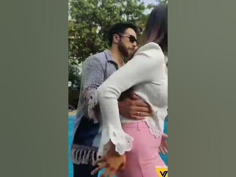 Kiara advani and Varun Dhawan masti on swimming pool - YouTube