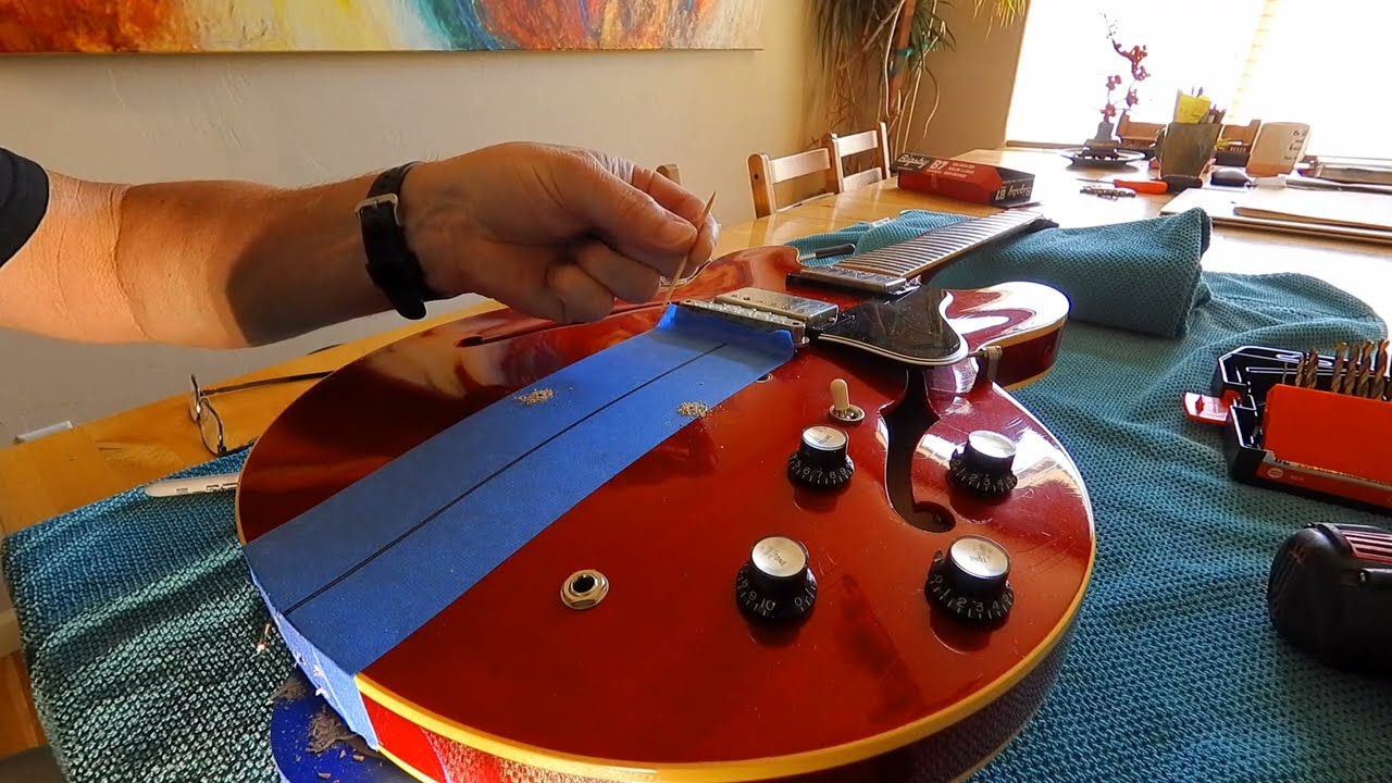 Bigsby B7 full install on 1964 re issue Gibson ES 335