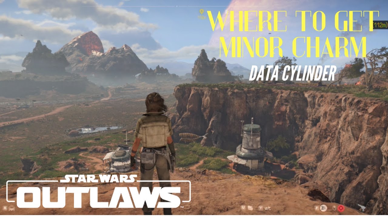 Where to pick up the Minor Charm Data Cylinder - Sopashi Farm Treasure | Star Wars Outlaws |
