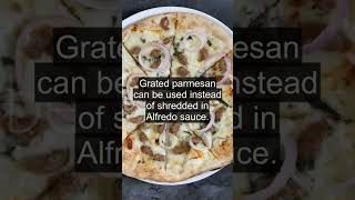 Can I use grated Parmesan instead of shredded for Alfredo sauce?
