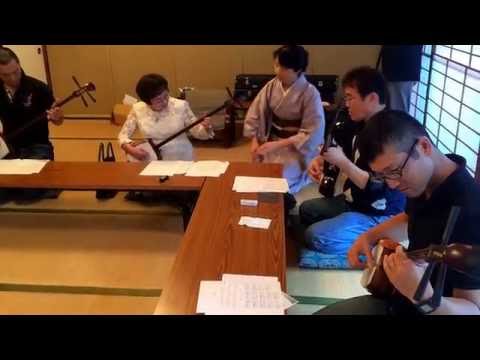 芸処椿屋 久留米まち旅博覧会 端唄小唄体験Oct 29, 2016