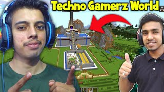 Minecraft || I Join &quot;TECHNO GAMERZ&quot; world *SEED*