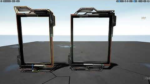 sci-fi digital Stand billboard - Low poly 3d model