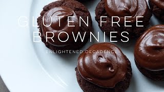 AWESOME Gluten Free Fudge Brownies (vegan) |The Simple Green