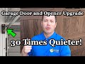 ✅ Quiet Garage Door and Opener - Smart Jackshaft Wall Mount Genie - C.H.I Insulated Doors