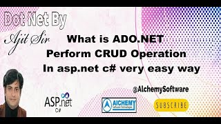 Complete Crud Operation In Aspnet C With Sql Server Step By Step  Hindi
