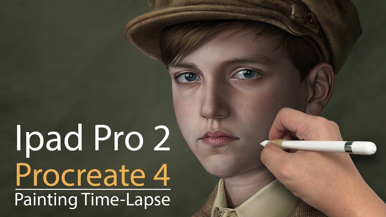 iPad Pro Procreate 4 Painting Marek Wurfl photo - YouTube