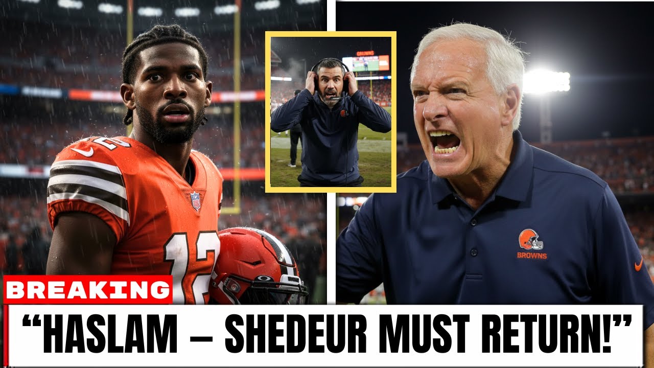 Jimmy Haslam ERUPTS! DEMANDS Shedeur Sanders RETURN To The Browns!