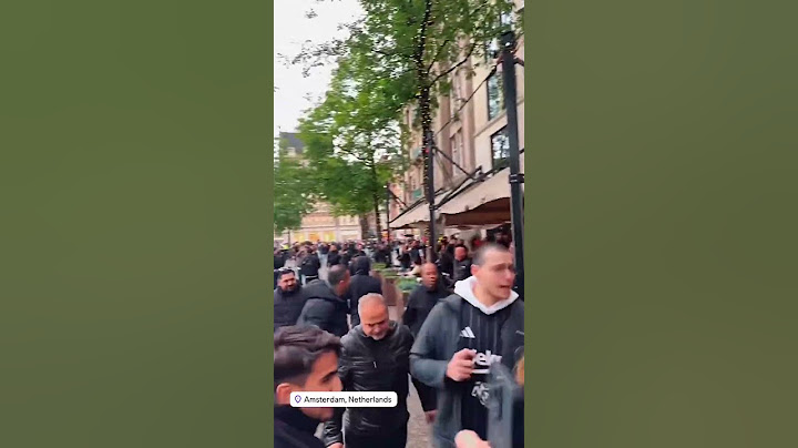 Beşiktaş taraftarı Amsterdam sokaklarında #ajax #bjk #sports