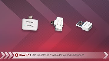 Toshiba How-To: Using TransferJet™ wireless adapter to transfer files from your iPhone to a PC
