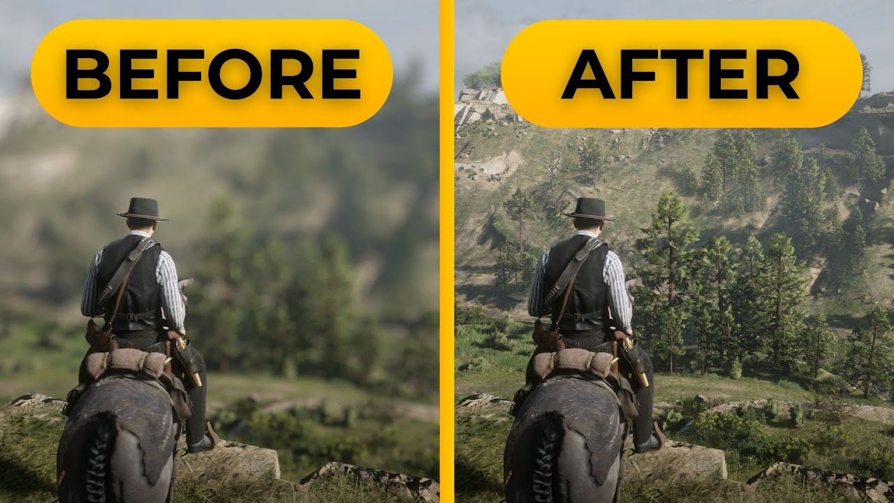 How to Fix Blurry Graphics in RDR2 - YouTube