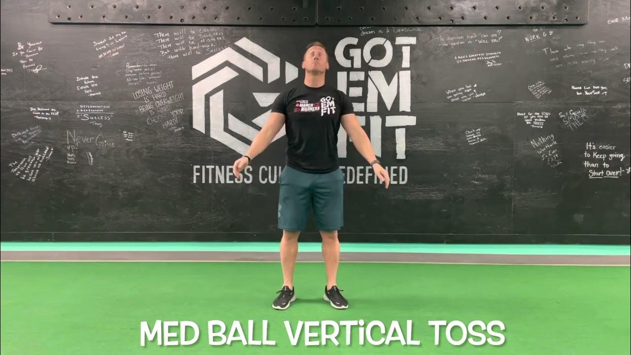 POWER MedBall Vertical Toss YouTube