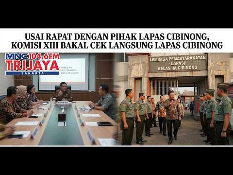 CIBINONG PRISON SCANDAL! House Commission XIII Conducts On-Site Inspection of Luxury Cells Follow...