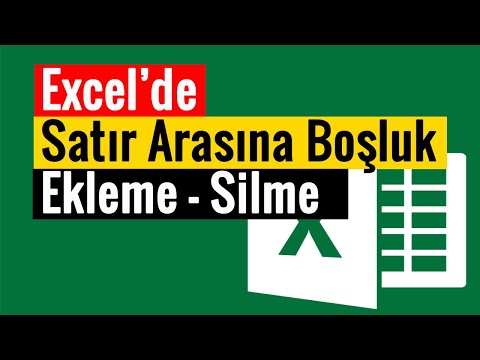 Video: Boşluk Nasıl Eklenir