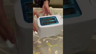 Pigeon 2 Slice Auto Pop Up Toaster. A Smart Bread Toaster For Your Home 750 Watt White