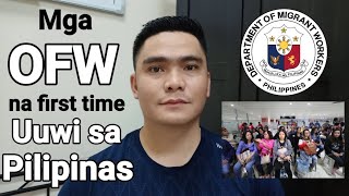 OFW NA FIRST TIME UUWI SA PILIPINAS | CONTRACT VERIFICATION FOR OFW | POLO ADVISORY | DMW