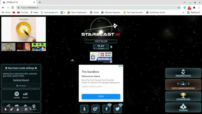 Starblast.io - How to play and get a free ecp 
