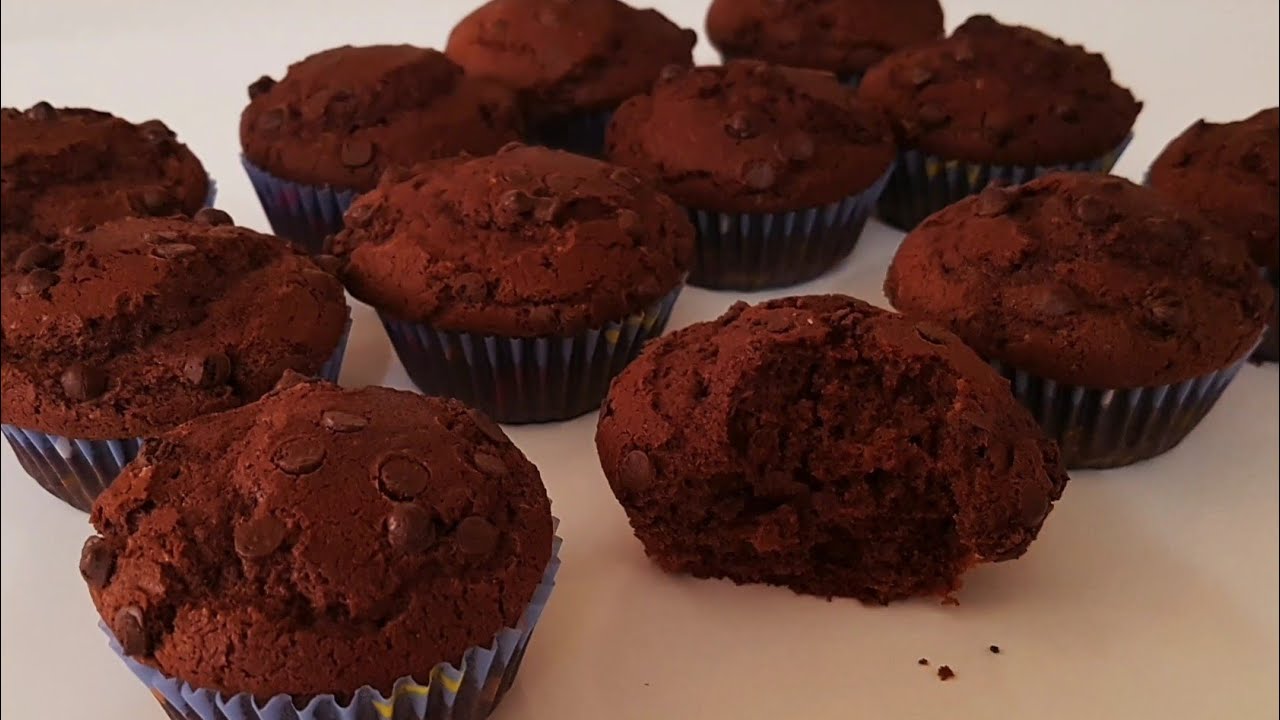 SUPER REZEPT!!! Leckere Schoko Muffins. - YouTube