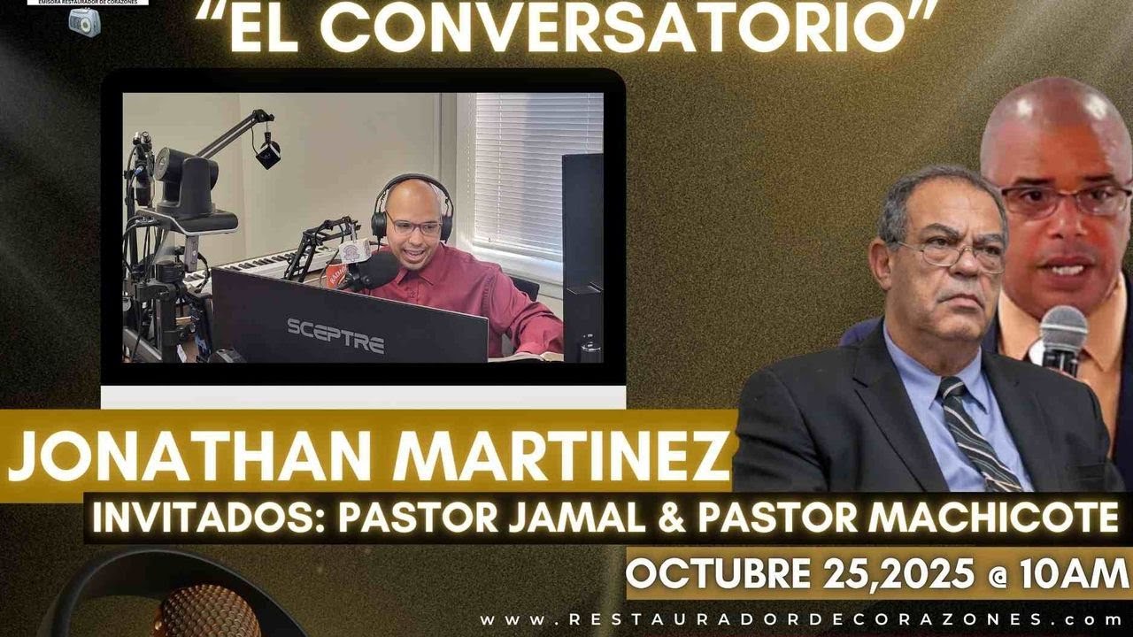 Pastor Jamal DESDE VENEZUELA & Pastor Luis Machicote #ElConversatorio Con Jonathan Martinez