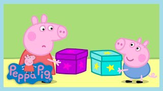 Peppa And George Get Presents Peppa Pig Wildbrain Little Ones