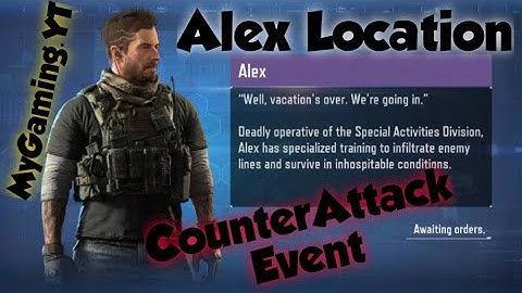 Call Of Duty Mobile Alex Location in Blackout Map COUNTERATTACK Event