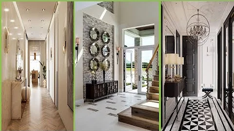 Latest Modern Entryway Decorating Ideas 2024|Console Table Design