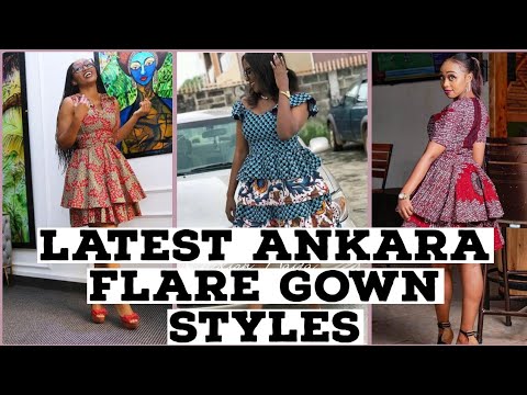 Latest Ankara Flare Gown - KOKO TV Nigeria | Nigeria News & Breaking Naija  News