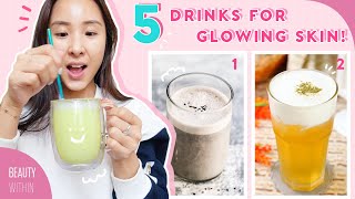 5 Drinks for Clearer Skin, Relieving Period Cramps + Inflammation!