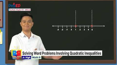 Grade 9 Math Q1 Ep10: Solving Problems Involving Quadratic Inequalities