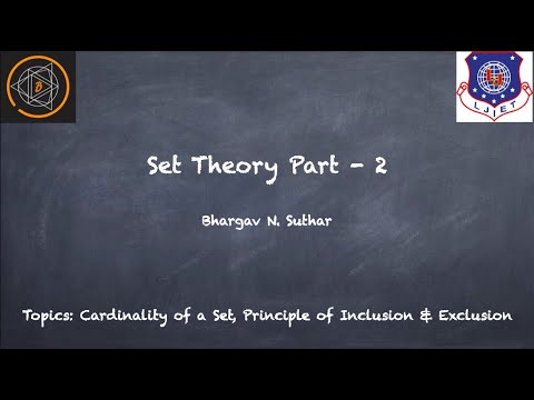 Set Theory Part