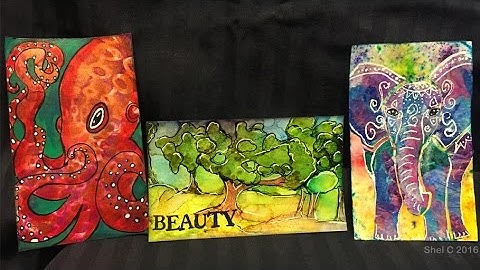 ICAD Index Card a Day Challenge - Days 27, 28, 29